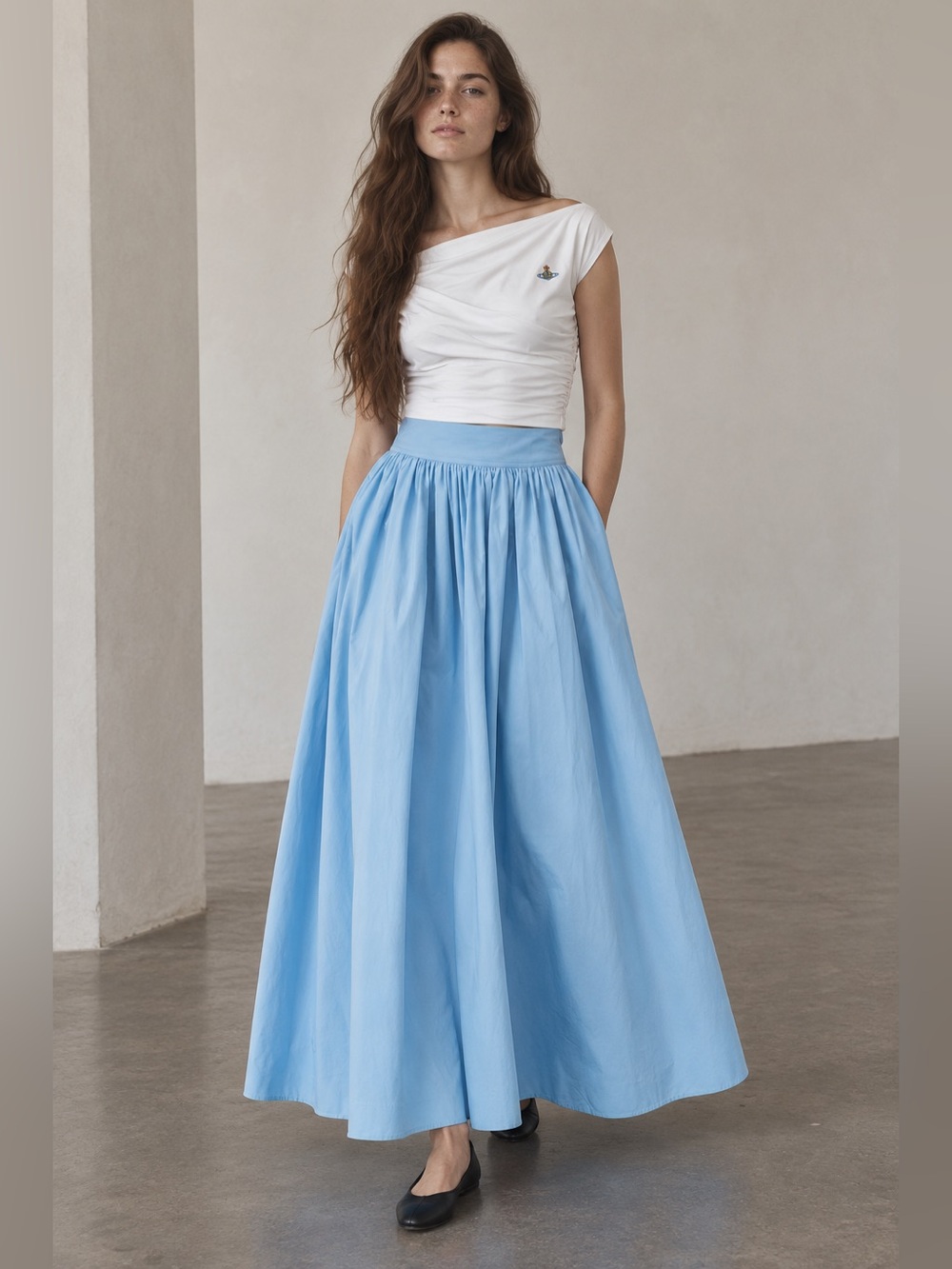 Blue Uncle Studios Poplin Maxi